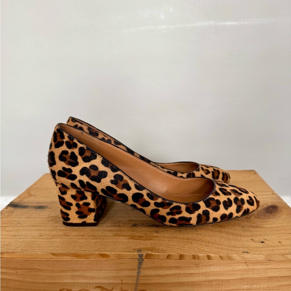 J Crew Leopard Print Women's Shoes - Picture 2 of 6